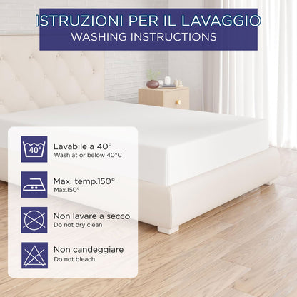 Fitted single jersey sheet solid color 6861
