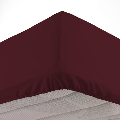 Fitted single jersey sheet solid color 6861