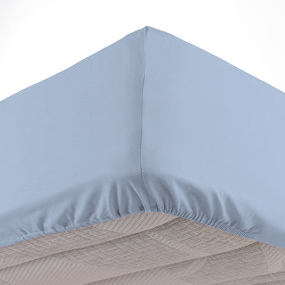 Fitted single jersey sheet solid color 6861