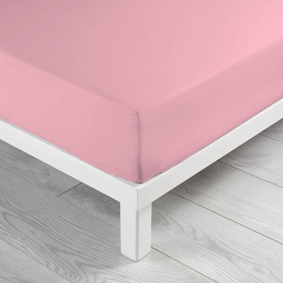 Fitted single jersey sheet solid color 6861