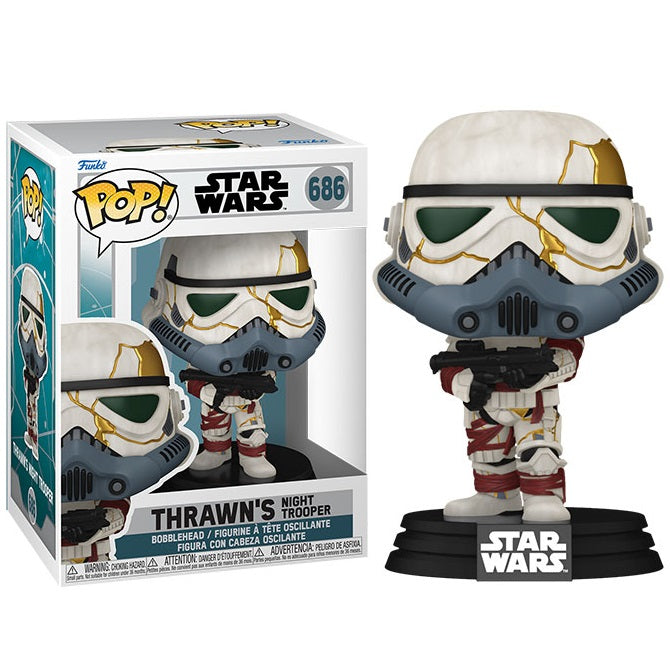 Funko Pop! Star Wars Ahsoka (686) Thrawn'S Night Trooper Bobble-Kopf Figur 9 cm Film
