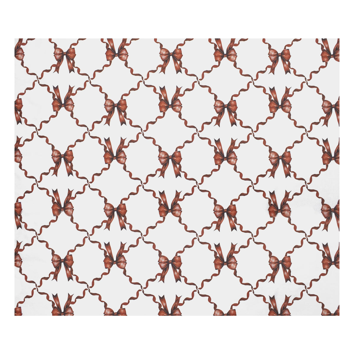 Christmas Tablecloth, Stain-Resistant, 18-Seater, Christmas Bow, Waterproof, No-Iron 6909