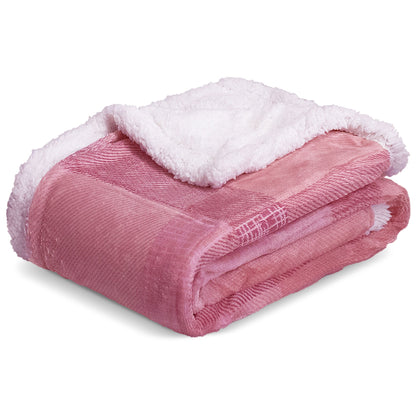 Tartan Lambswool Fleece Blanket various sizes 6917
