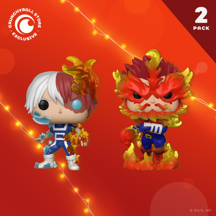 Funko Pop! Animation My Hero Academia – Todoroki & Endeavor 2er-Pack Vinylfigur
