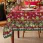 Christmas Tablecloth Table Service + Napkins Christmas Various Sizes 6979