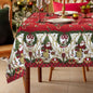 Christmas Tablecloth Table Service + Napkins Christmas Various Sizes 6979