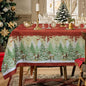 Tovaglia Natalizia antimacchia no stiro Copritavolo Natale varie misure 6980