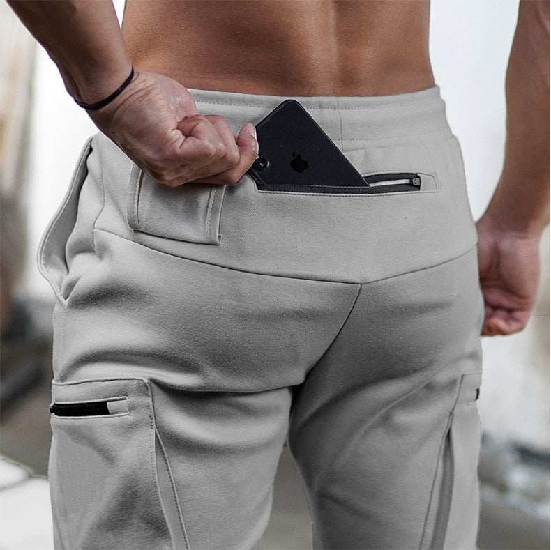 Pantaloni Tattici Uomo | Pantalone Multi-Tasca Resistente con Tasca Laterale