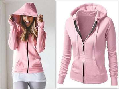 Felpa Giacca con cappuccio per donna