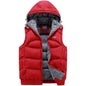 Men's sleeveless cotton jacket