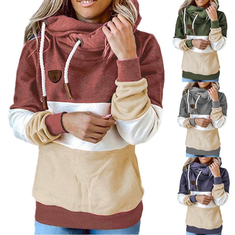 Felpa a collo alto femminile Felpa Winter woman