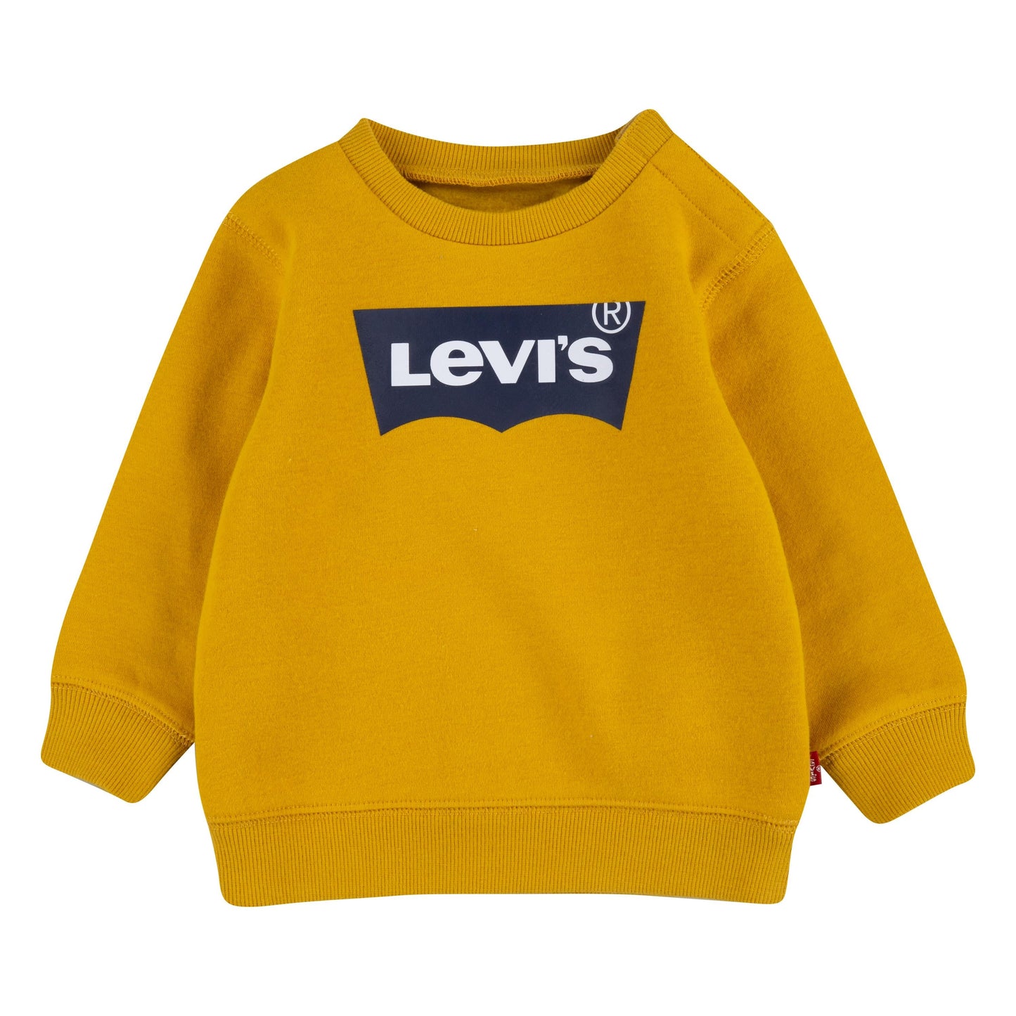 Levi's Kids Felpa da bambino Batwing Screenprint Hoodie 6E9079 Y0L giallo oro