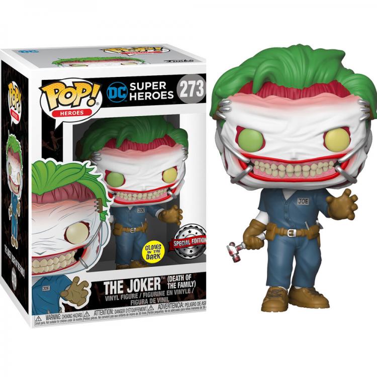 Funko Pop Heroes DC Super Heroes – The Joker (273) Sonderedition mit T-Shirt M