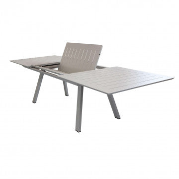 Tavolo rettangolare Zante allungabile 200/300 x 110 in alluminio