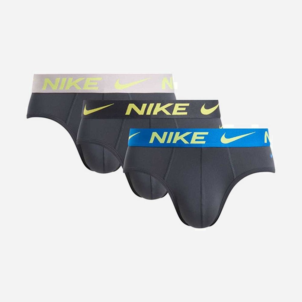 Nike Slip da uomo Essential Micro KE1155-EX2 nero - Confezione da 3