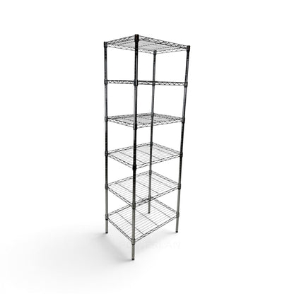 Scaffale Metallika H 182cm  – 6 Ripiani 60×35 cm