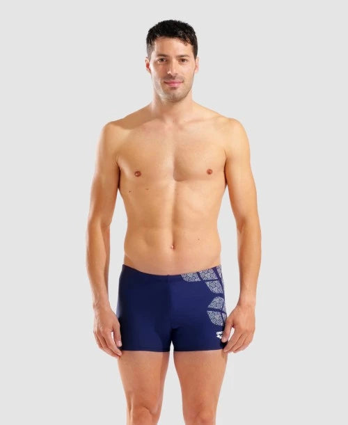 Arena Costume Piscina Uomo Kikko 010796-701 Blu | Short Nuoto MaxFit Eco