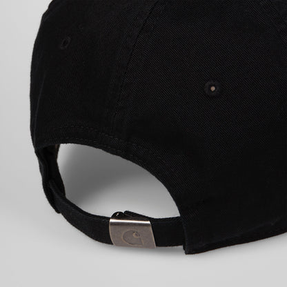 Carhartt Cappellino Medison Logo I023750 0D2 black-white