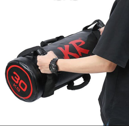 Sacca Sabbia Per Body Building Fitness Da 20Kg Ecopelle Allenamento Pesi Da Boxe