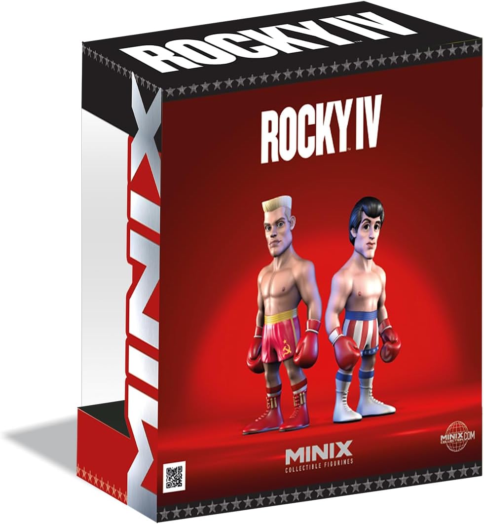 Minix Movies Twin Pack Rocky IV Ivan Drago & Rocky Balboa (Film 105) Figur