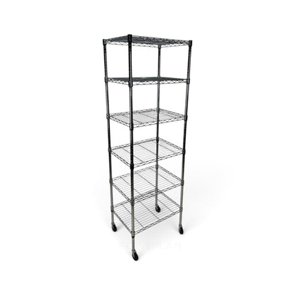 Scaffale Metallika H 182cm  – 6 Ripiani 60×35 cm