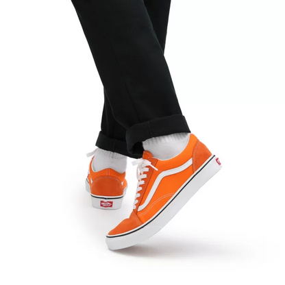 Vans sneakers unisex Old Skool VN0A5KRFAVM1 arancione bianco
