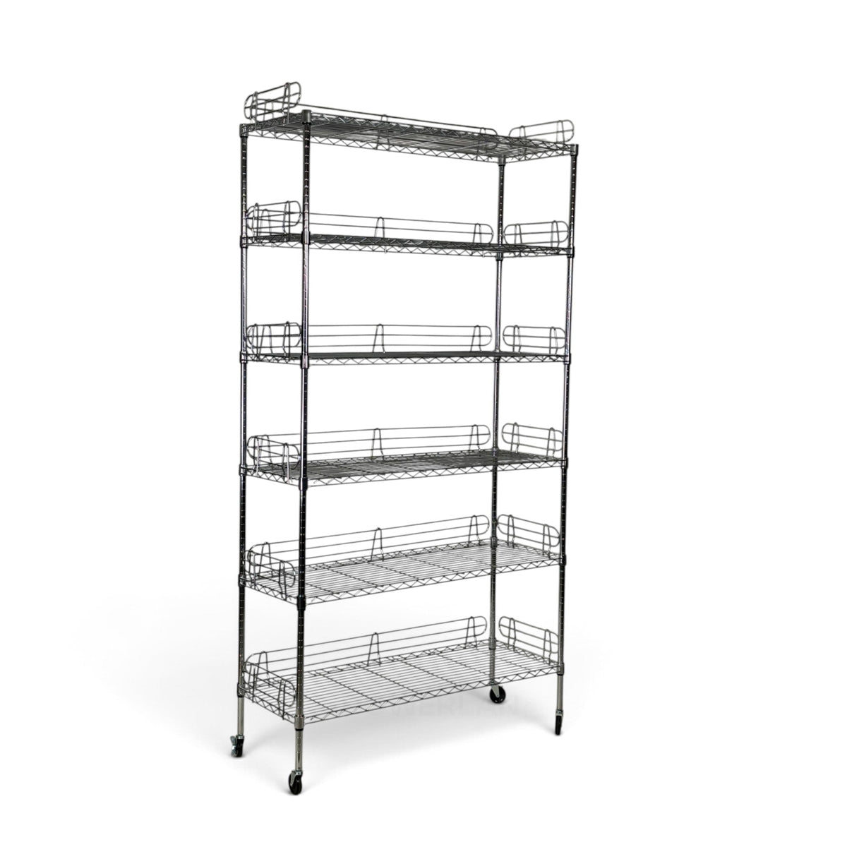 Scaffale Metallika H 252cm  – 6 Ripiani 122×45 cm
