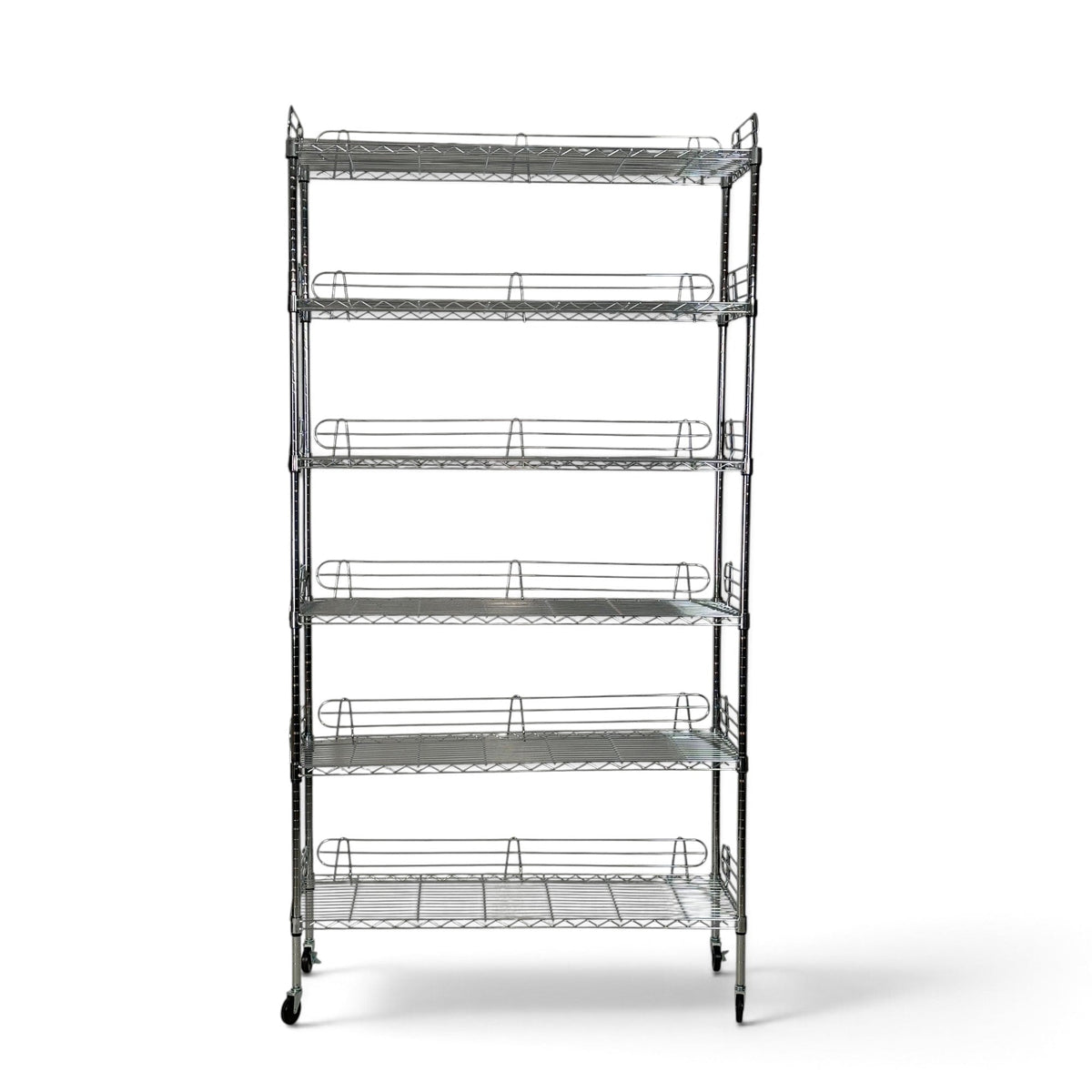 Scaffale Metallika H 202cm  – 6 Ripiani 122×45 cm