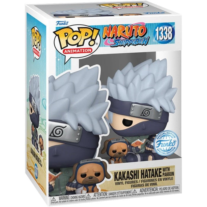 Funko Pop! Animation Naruto Shippuden – (1338) Kakashi Hatake mit Pakkun Special