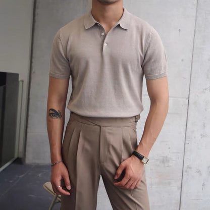 Polohemd für Herren Kurzarm - Old Money®