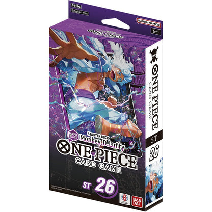 Bandai One Piece Card Games ST-26 Starter Deck Monkey D. Luffy Kartenspiel