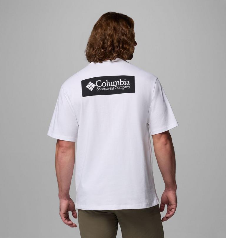 Columbia T-shirt CSC™ Heavyweight Uomo 2155061 100 - Bianco Cotone Pesante