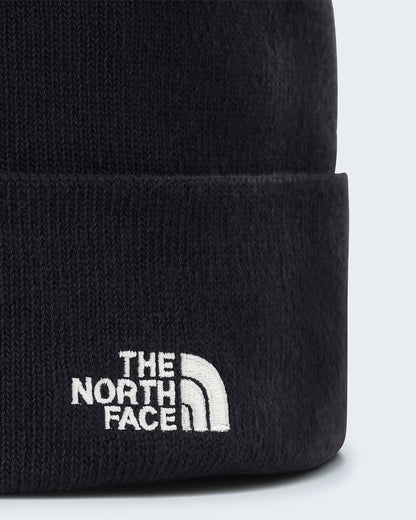 The North Face Berretto classico con risvolto e logo Norm NF0A5FW1JK31 nero