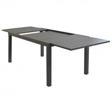 Ausziehbarer Aluminiumtisch Formentera 160/240 x 90