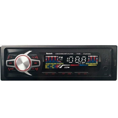 Autoradio 1 DIN Abnehmbares Bedienteil Bluetooth FM USB AUX SD 60W X4