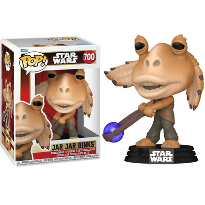 Funko Pop! Star Wars Ep1 20Th - (700) Jar Jar Binks mit Booma Balls Figur 9cm