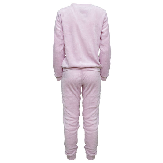 Pigiama Disney Lilo e Stitch donna ragazza lungo invernale in pile 7012