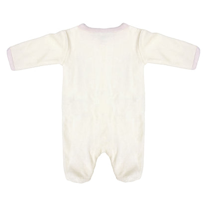 Disney Minnie Mouse baby footie pajamas for girls, in chenille 7017