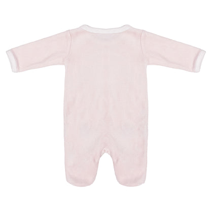 Disney Minnie Mouse baby footie pajamas for girls, in chenille 7017