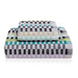 Chenille and Velvet Terry Towel Set 1+1 (Face and Guest) 7033