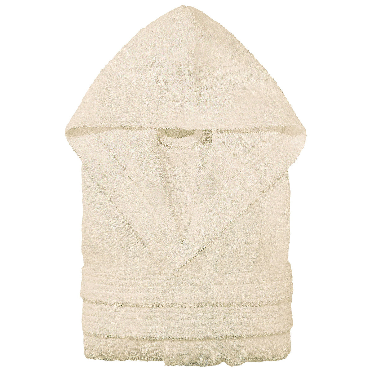 Accappatoio in spugna di cotone con cappuccio unisex uomo donna adulto 7042
