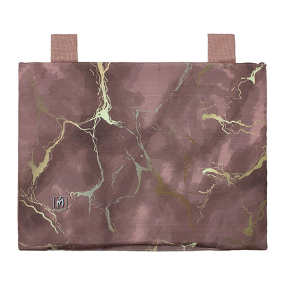 Padded kitchen oven cover, marble effect digital print, marbled 7043