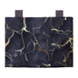 Padded kitchen oven cover, marble effect digital print, marbled 7043
