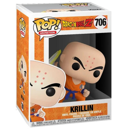 Funko Pop! Dragon Ball Z - (706) Krillin mit Destructo Disc Figur Vinyl 9cm DBZ