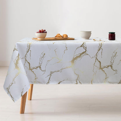 Marble effect digital print tablecloth marbled modern various sizes 7070
