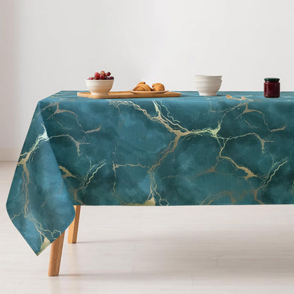 Marble effect digital print tablecloth marbled modern various sizes 7070