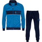 SSC Napoli long-sleeved cotton tracksuit for men with zip hoodie 7071
