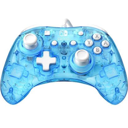 Pdp Mini Controller Ufficiale Nintendo Switch Wired Joystick Cavo Rock Candy Blu