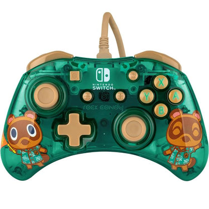 PDP Mini Controller Nintendo Switch Kabelgebundener Joycon Kabel Rock Candy Animal Crossing