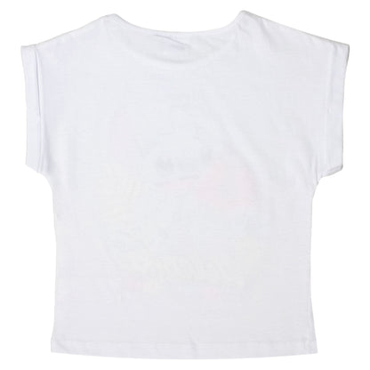 T-shirt Disney Lilo e Stitch bambina maglia maniche corte in cotone 7081